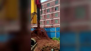 153 kW Diesel-Drehpfahlbohrgerät Tragbare technische Bohrgerät-Hydraulikbohrmaschine