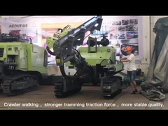 Bergbauhydraulische DTH Ölplattform DTH-Bohrmaschineder drehbohrlochraupe