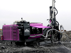 Integrierte automatische DTH-Bohrmaschinemaschine Ölplattform hydromechanischen Abbaus von 194 Kilowatt