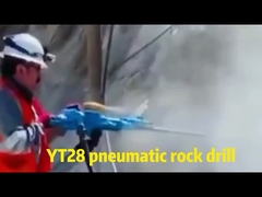 Handgeführte Luftbein Jack Hammer YT28 Portable Pneumatische Felsbohrmaschine