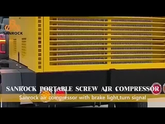 Schraubluftkompressor Bergbau Diesel Schraubluftkompressor Portable Luftkompressor Maschine