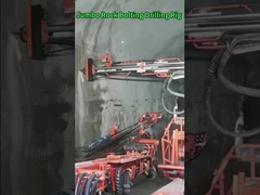 Jumbo-Bohrgerät unterirdische Felsblasung Bohrmaschine Tunnelbau Hydraulik Bohrgerät