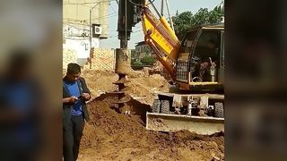 Tragbare Drehbohranlage Hochgeschwindigkeits-Eisenbahnbauarbeiten Drehbohrloch-Bohranlage