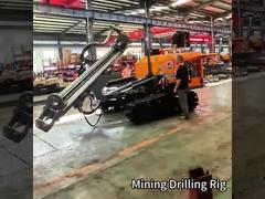 Split-Typ DTH-Bohrgerät, 30 m Tiefe, Bohrloch-Bohrgerät, Crawler, Bergbau-Bohrmaschine