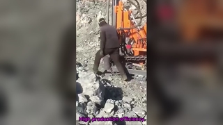 Hartgesteins-Sprengloch-Bohrgerät-Bergbau-DTH-Bohrgerät-hydraulisches tragbares Bohrgerät