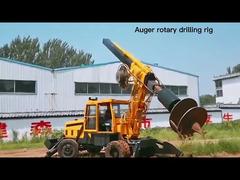 Impact Rotary Drilling Machine Engineering Baugeräte Raddrehbohrgerät