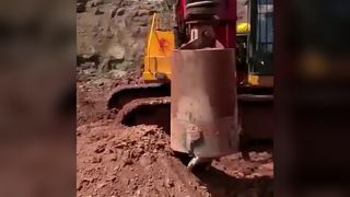 Drehbohrgerät-kommunales Baugerät-Bohrloch 35m hydraulisches Drehbohrgerät