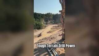 Bergbau-Bohrgerät-Raupen-DTH-Bohrgerät-Maschinen-hydraulisches Bohrloch-Bohrgerät