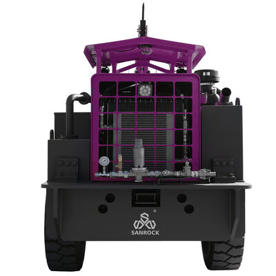 Qualität  Scaling Drilling Rig Tunnel Scaler Breaker Mining Machine Hydraulic Jumbo Drilling Rig Fabrik