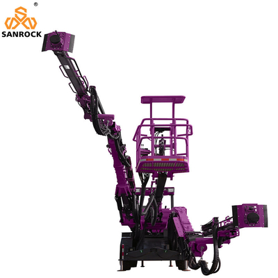 Qualität  Tunnel Excavation Rock Drilling Rig Mining Equipment Jumbo Underground Drilling Machine Fabrik