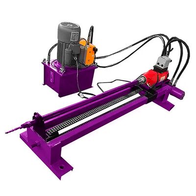 Qualität  Hydraulic Controlling DTH Drilling Rig with Light Weight High Drilling Efficiency and 3000N.m Max Torque for Mining and Water Well Projects Fabrik
