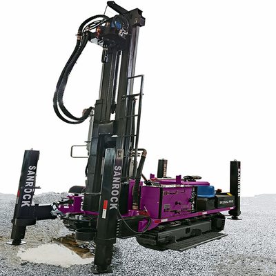 Tiefwasserbohrgeräte Crawler Wasserbohrgerät mit hydraulischem Steuerungssystem