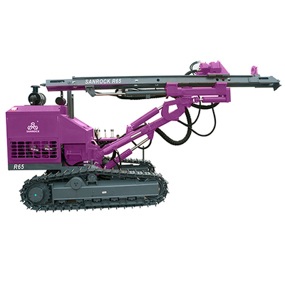 Raupe hydraulisches DTH Rig Borehole tief bohrend 35m für Erz