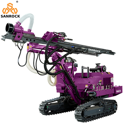 Crawler-Bohrgerät Hebekraft 25KN Hydraulische DTH-Bohrgerät Abbau der Bohrmaschine