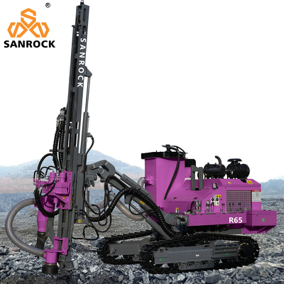 Bohrmaschine-Raupe 78kw hydraulische Dreh-DTH, die Rig Mining Machinery bohrt