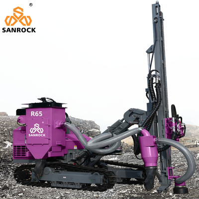 Raupe hydraulisches DTH Rig Borehole tief bohrend 35m für Erz