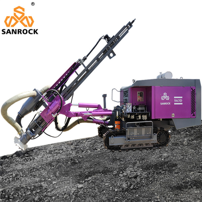 Hard Rock Bohrloch Bohrgerät Hydraulische DTH Bohrmaschine Crawler Bohrgerät