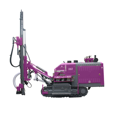 Integrierte Dieselmotor-Minenmaschiene-hydraulische Ölplattform der DTH-Ölplattform-162kw