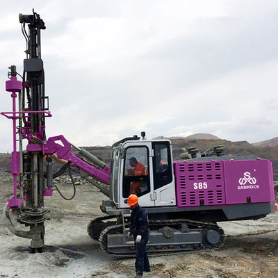 Oberflächentiefes Bergwerk-Bohrung Rig Hydraulic Rotary DTH des bohrloch-20m, das Rig Machinery bohrt