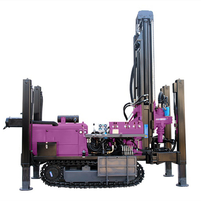 180m Tiefe Bohrgerät Crawler Montierte Drehbohrgerät für Bohrungen Durchmesser 140-254mm