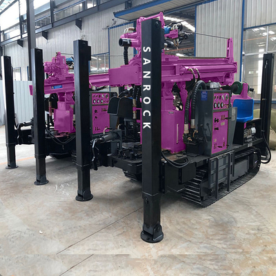 Crawler-Wasserbohrmaschine für die Ausrüstung für die Bohrung von Tiefenbrunnen 6300×2300×2650mm