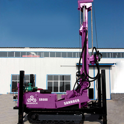 Multifunktionswasser-Brunnenbohrungs-Rig Hydraulic Bore Hole Crawler-Wasser-Brunnen-Ausrüstung