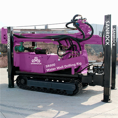 Multifunktionswasser-Brunnenbohrungs-Rig Hydraulic Bore Hole Crawler-Wasser-Brunnen-Ausrüstung
