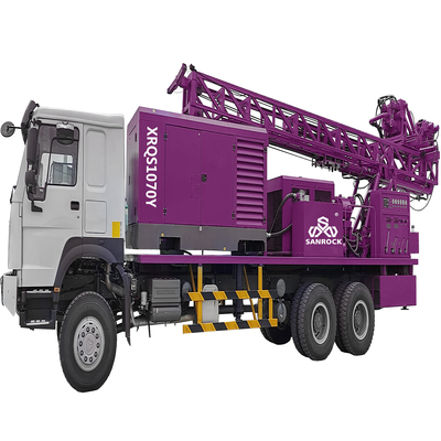 LKW-montierte Brunnenbohranlage mit hydraulischer Brunnenbohrmaschine mit Schlammpumpe, 500 m