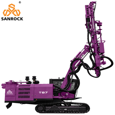 Tiefe Raupe Spitzenhammer-hydraulische Bohrungs-Rig Blast Holes 24m, die DTH-Ölplattform gewinnt