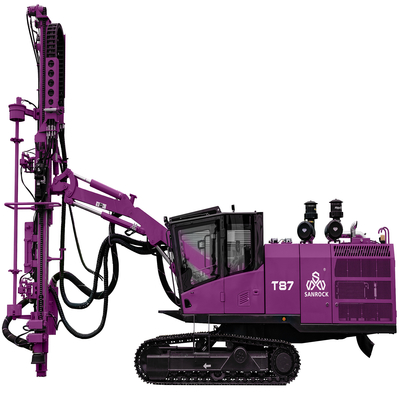 Tiefe Raupe Spitzenhammer-hydraulische Bohrungs-Rig Blast Holes 24m, die DTH-Ölplattform gewinnt