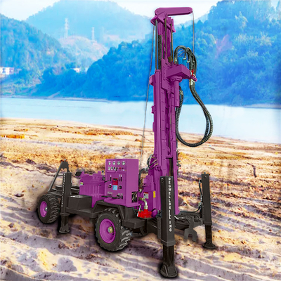 Hydraulischer Anhänger Wasserbohrgerät Wasserbohrgeräte