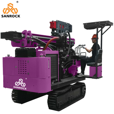 Boden-Schraub-Pile-Treiber Maschine Leistung 70KW Solar-Pile-Treiber-Ausrüstung tragbare Dreh-Pile-Treiber