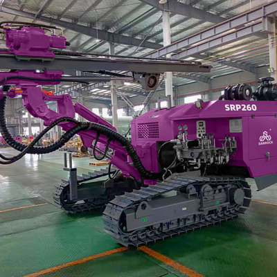 Maschine für die Erschließung von Stapeln Straßenbahn-Schutzgelände Stapelmaschine Hydraulik Solarstapelmaschine