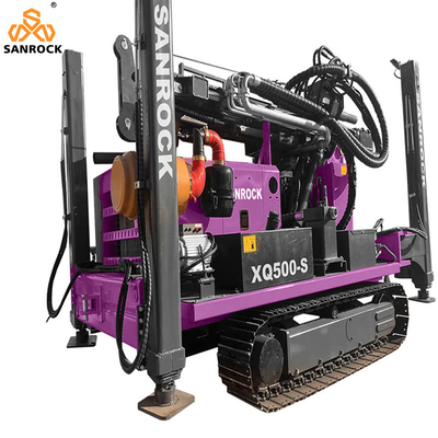 500 m tiefe Wasserbohranlage Ausrüstung Crawler Wasserbohranlage Maschine