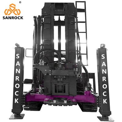 500 m tiefe Wasserbohranlage Ausrüstung Crawler Wasserbohranlage Maschine
