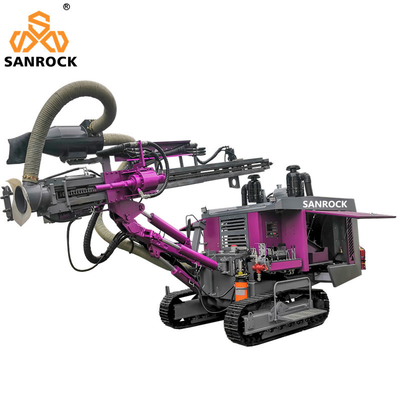 Hard Rock Bohrloch Bohrgerät Hydraulische DTH Bohrmaschine Crawler Bohrgerät