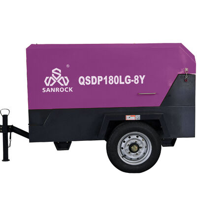 Mini-Drehschrauben-Luftkompressor Hochleistung  Mobiler Luftkompressor Schraubentyp