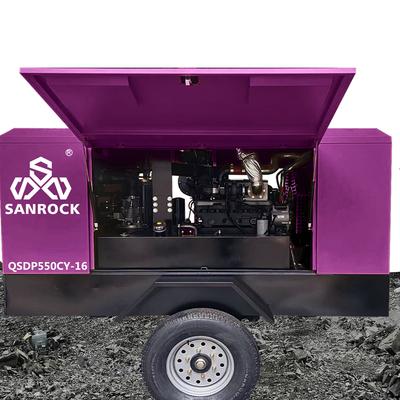 Hochdruckschraubluftkompressor Bergbau Dieselmotor Schraubluftkompressor