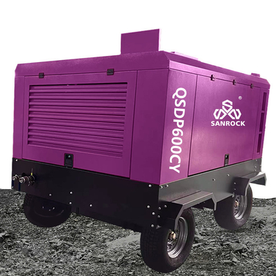 Kleine Drehschraubluftkompressor Geräuscharme Schraubluftkompressor 18m3/min Portable Luftkompressor Maschine