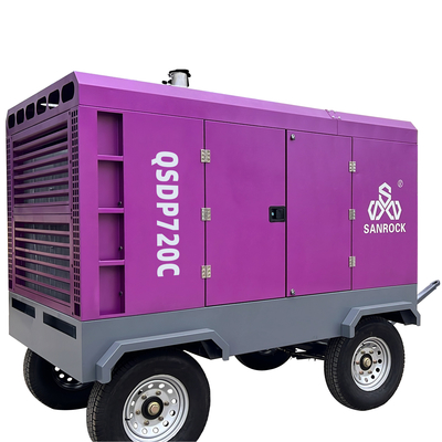 Wasserbrunnen Diesel-Schraubluftkompressor Maschine 194KW