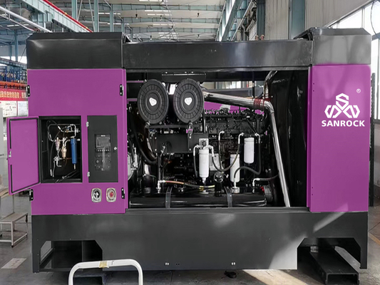 Wasserbrunnen Dieselmotor 588kw Schraubluftkompressor Ausrüstung