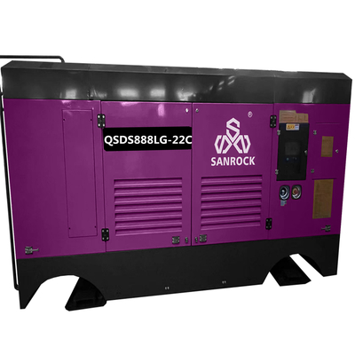 Schraubluftkompressor Maschine Portable 194kw Dieselmotor Bergbau Schraubluftkompressor