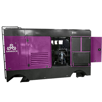 221KW Diesel-Schraubluftkompressor Maschine Hochdruckwasserbrunnen Schraubluftkompressor