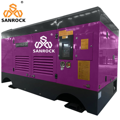 Hochdruck-Bergbauschraubluftkompressor 294 kW