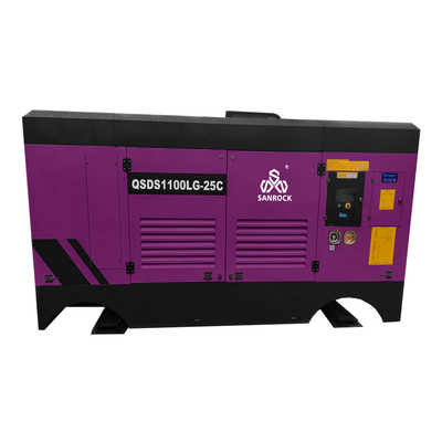 Hochdruck-Bergbauschraubluftkompressor 294 kW
