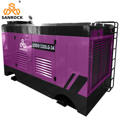 Schraubluftkompressor Wasserbrunnenluftkompressor Maschine Rotationsschraubluftkompressor