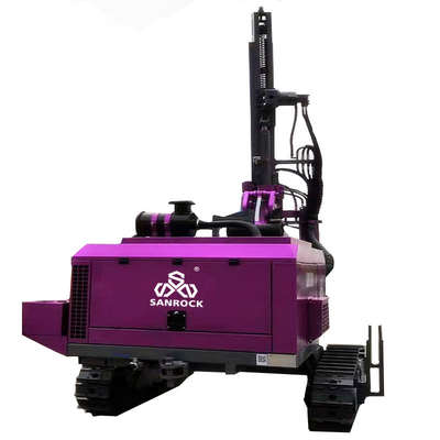 Bergbau-Crawler-Bohrgerät Hydraulische DTH-Bohrmaschine Felsbohrloch-Bohrgerät
