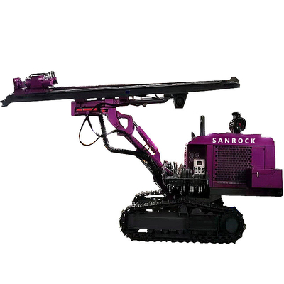 Crawler-Bohrgerät Gesteinsstrahlung DTH-Bohrmaschine Hydraulikbergbau Bohrgerät
