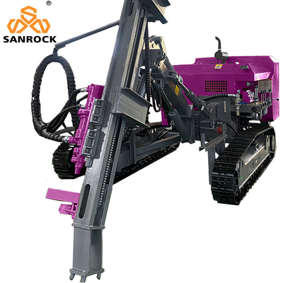 DTH-Bohrgerät Maschine Bergbaumaschinen Tragbare hydraulische Bohrlochbohranlage