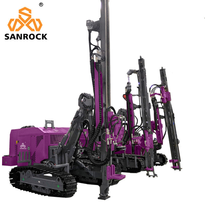 Crawler-Bohrgerät Hebekraft 25KN Hydraulische DTH-Bohrgerät Abbau der Bohrmaschine